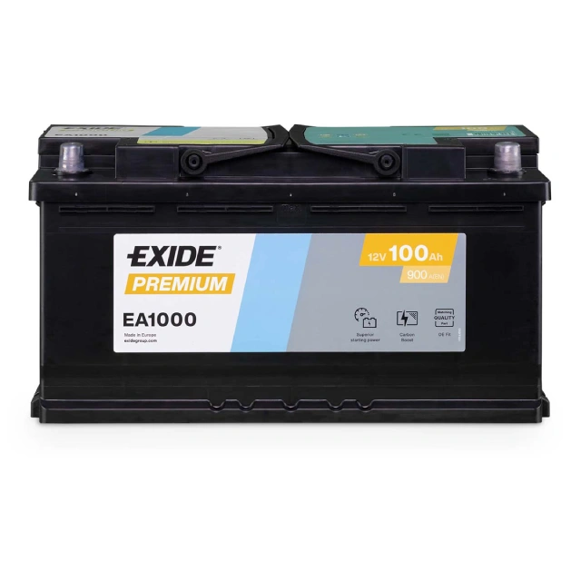 EXIDE EA1000 Premium indító akkumulátor